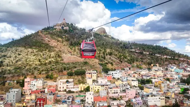 El Teleférico de Zacatecas busca brindar una mejor atención a los turistas. Foto: Cortesía