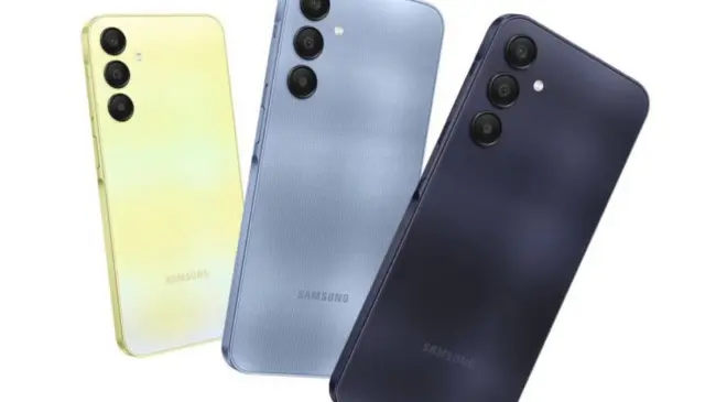 El Galaxy A25 está entre los celulares predilectos de la gama media. Foto: Samsung