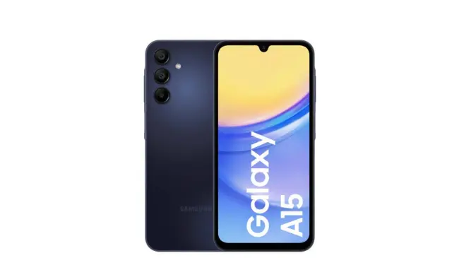 El smartphone Samsung Galaxy A15 es parte de la gama media. Foto: Cortesía