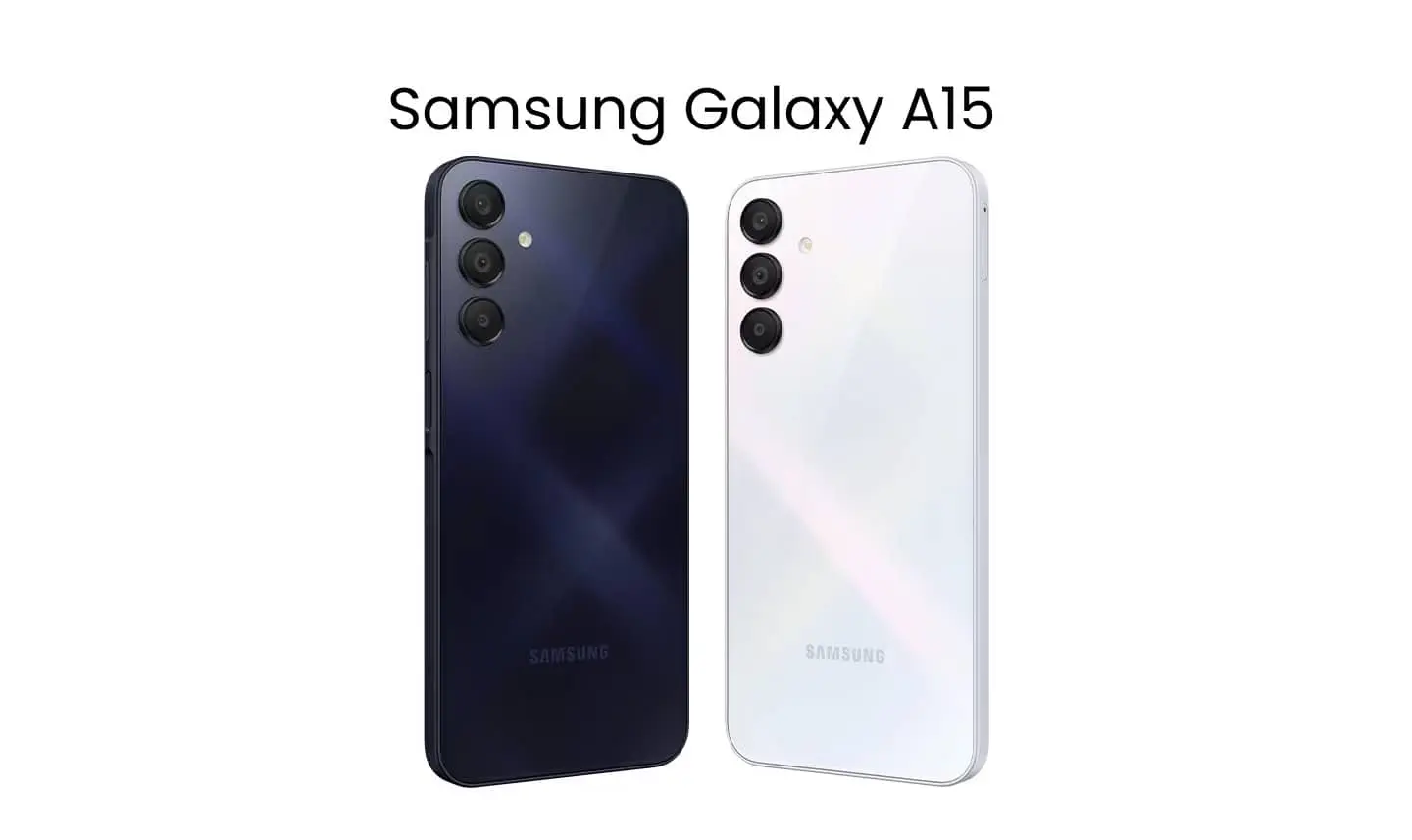 El smartphone Samsung Galaxy A15 viene con una estética atractiva. Foto: Cortesía