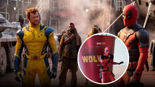 Una palomera y un llavero de la película Deadpool y Wolverine, tendrá disponible Cinépolis. Foto: Cortesía