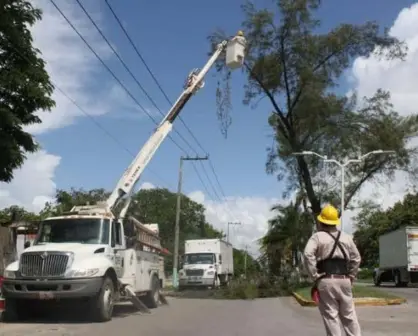 Garantiza CFE suministros y energía eléctrica para Sinaloa en período de lluvias