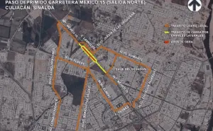 ¡Atención! Cerrarán el paso entre los bulevares Mario López y Orquídeas en Culiacán