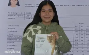 Conoce a Mariana Yalí, la estudiante de Ecatepec que conquistó a la UNAM con un puntaje perfecto