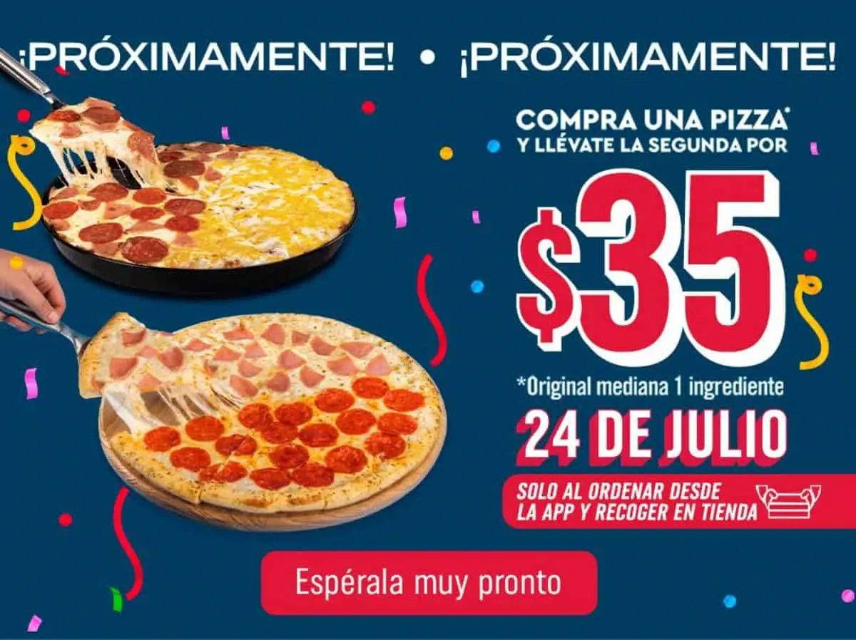 Domino's Pizza tendrá promoción con pizzas a 35 pesos