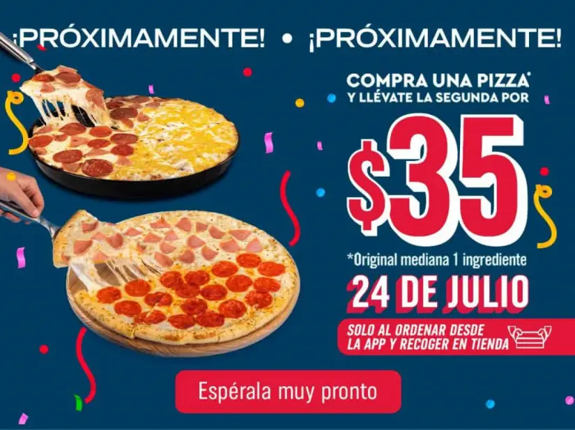 Domino's Pizza tendrá promoción con pizzas a 35 pesos