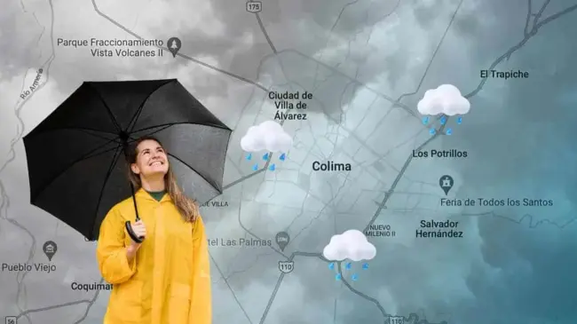 Clima hoy en Sinaloa y México; Las nubes están llenas y se esperan lluvias en los siguientes municipios.