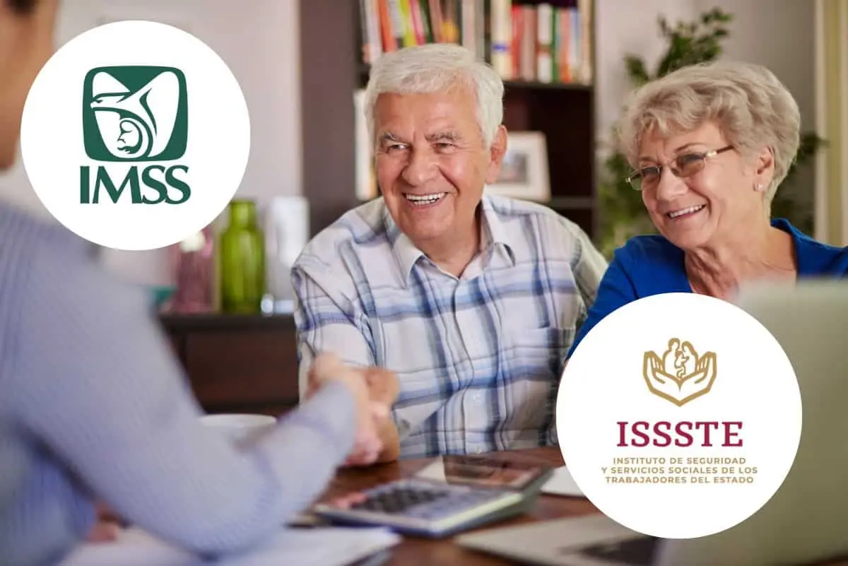 Miles de pensionados y jubilados reciben sus pensiones a través del IMSS e ISSSTE cada mes.