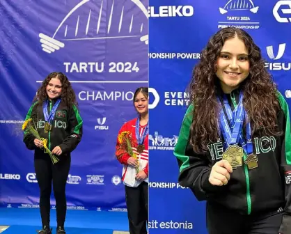 Aylin Cuevas, la deportista de Guamúchil, Sinaloa que consiguió 4 medallas de oro en un día