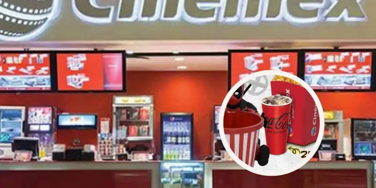 Cinemex anuncia los combos de la película Deadpool y Wolverine, y los precios. Foto: Cortesía