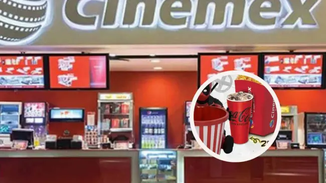 Cinemex anuncia los combos de la película Deadpool y Wolverine, y los precios. Foto: Cortesía