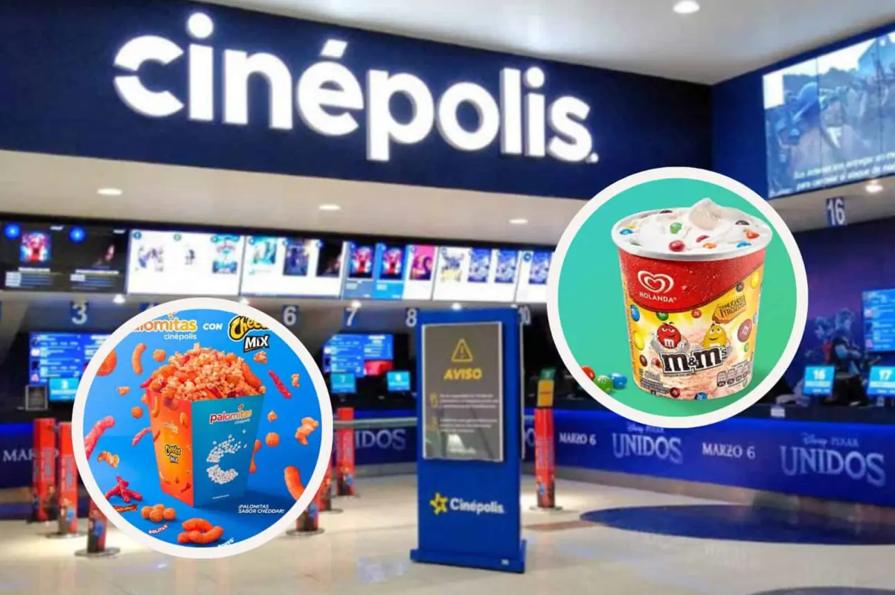 Cinépolis, una de las opciones que tiene en combos es el Micha, el cual es variado. Foto: Cortesía