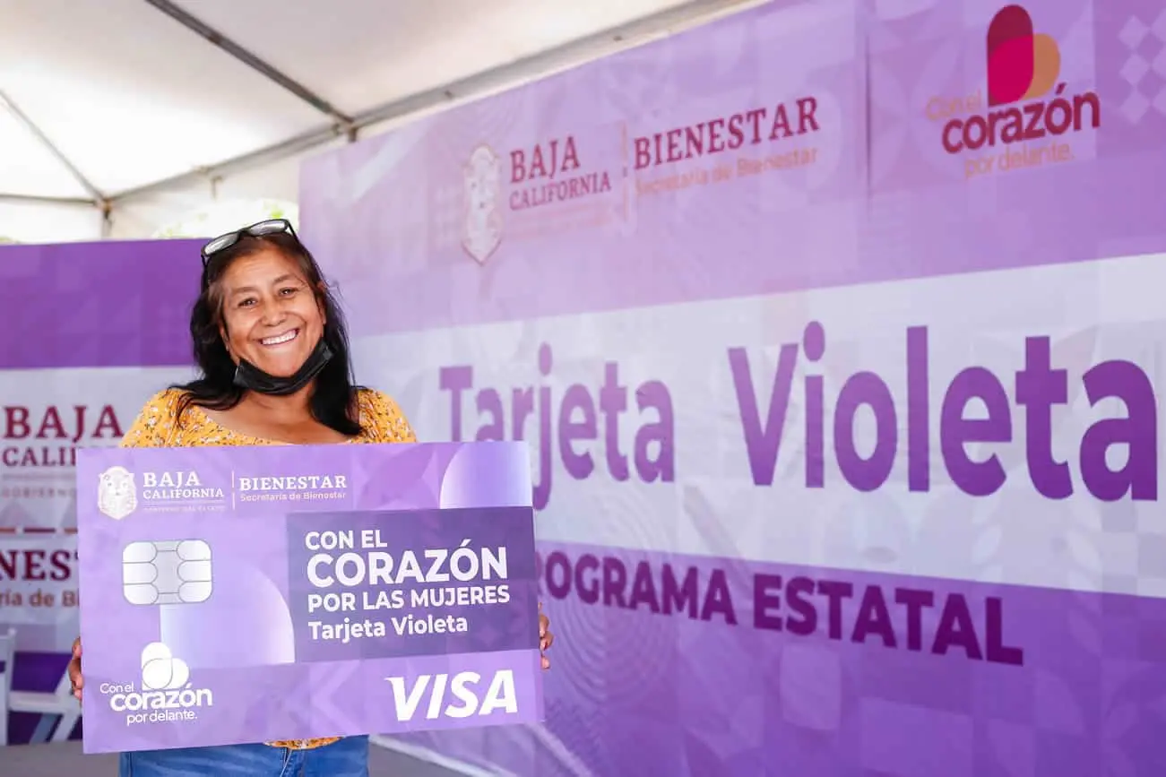 Tarjeta Violeta Bienestar, requisitos y fechas para inscribirse