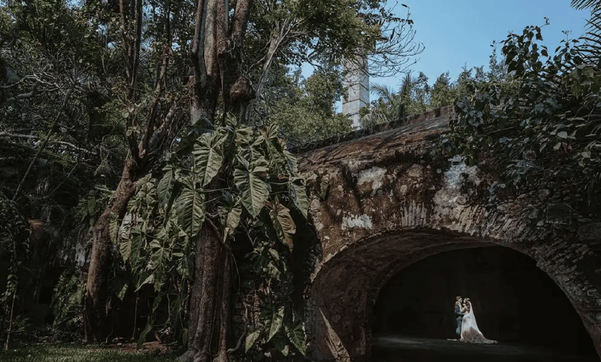 Dónde se ubica la hacienda San Gabriel de las Palmas