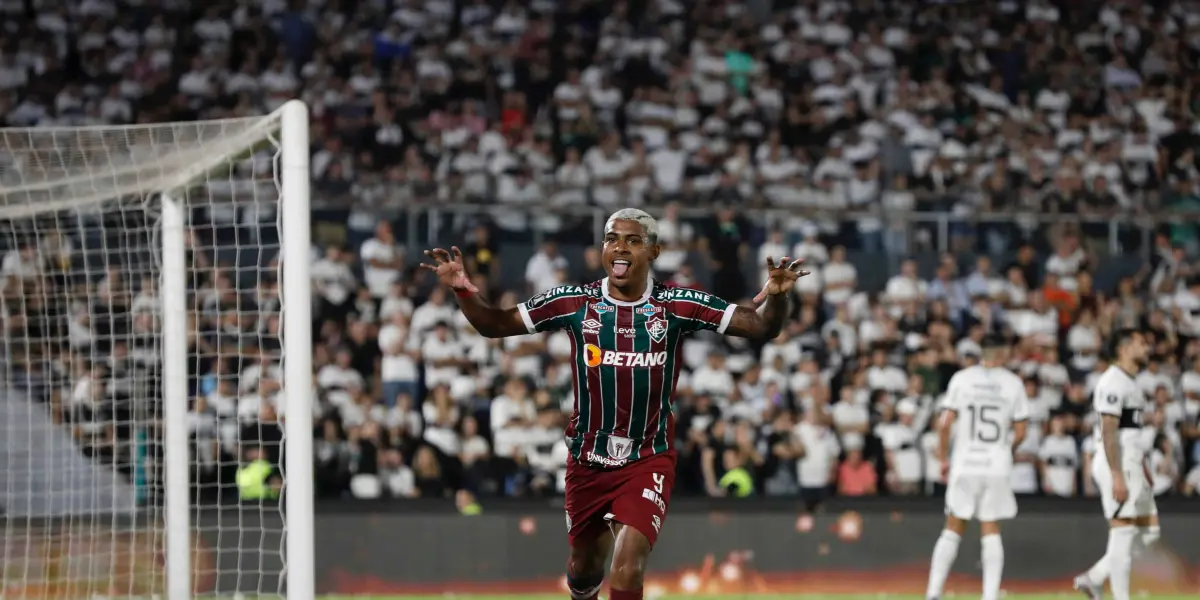 John Kennedy con el Fluminense | Imagen: @Libertadores