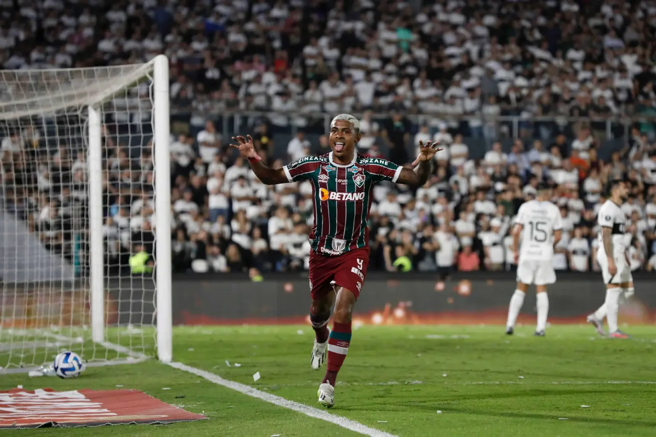 John Kennedy con el Fluminense | Imagen: @Libertadores