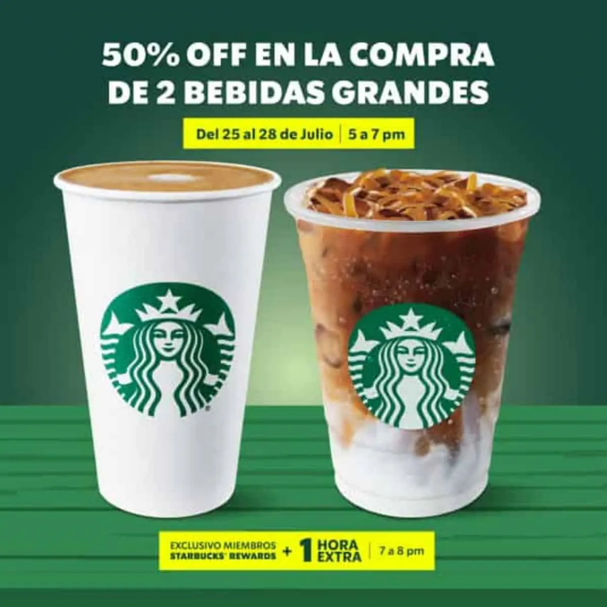 Starbucks tendrá promoción con el 50% de descuento; conoce los detalles