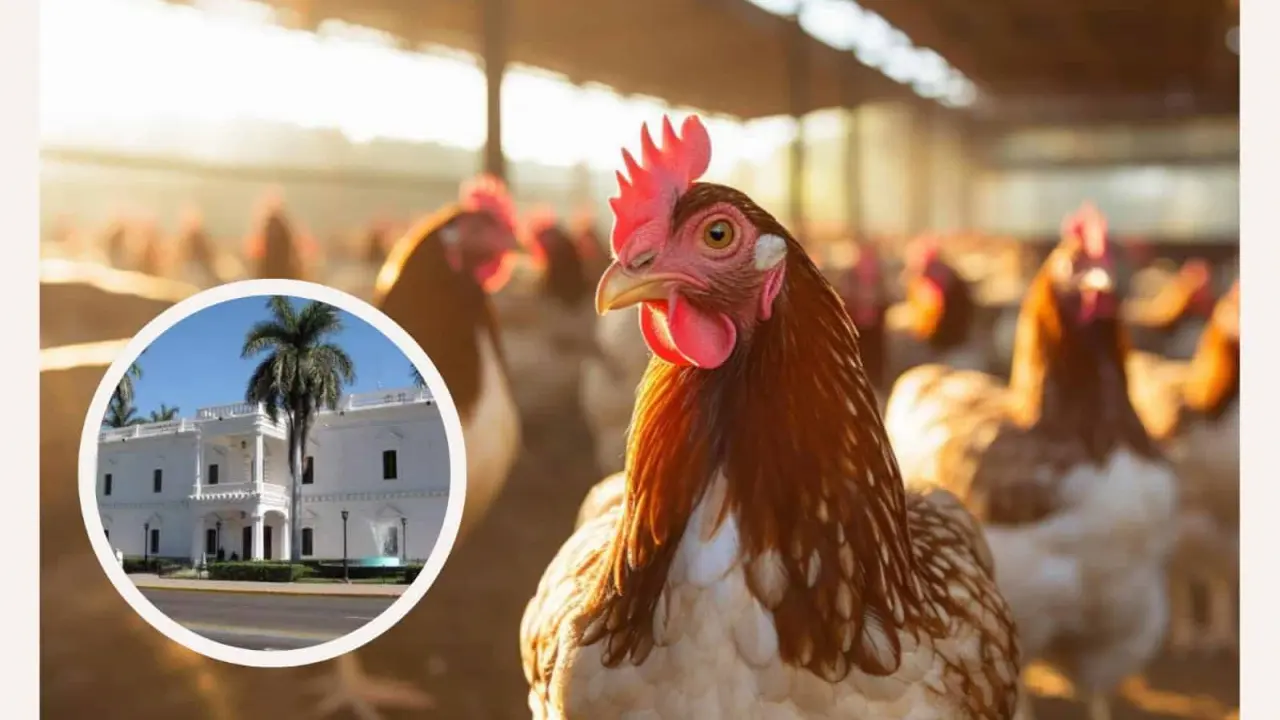El Gobierno municipal de Culiacán, abre convocatoria para obtener gallinas de crianza. Foto: Freepik (IA)-Cortesía