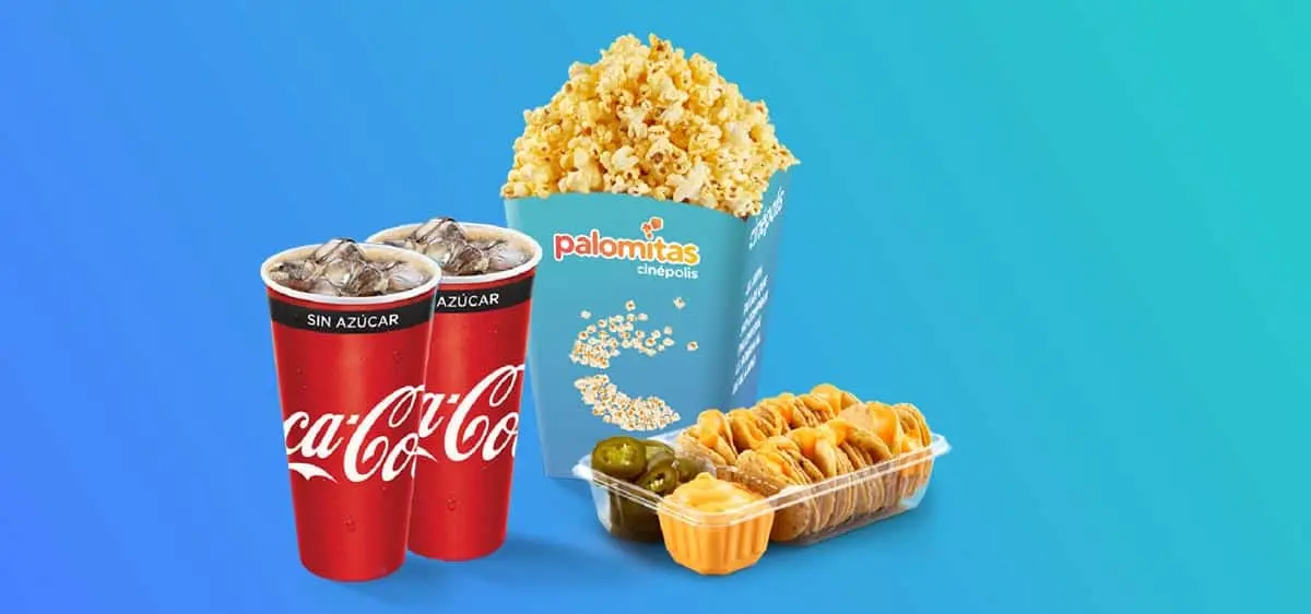 Lo que trae el combo Nachos en Pareja de Cinépolis