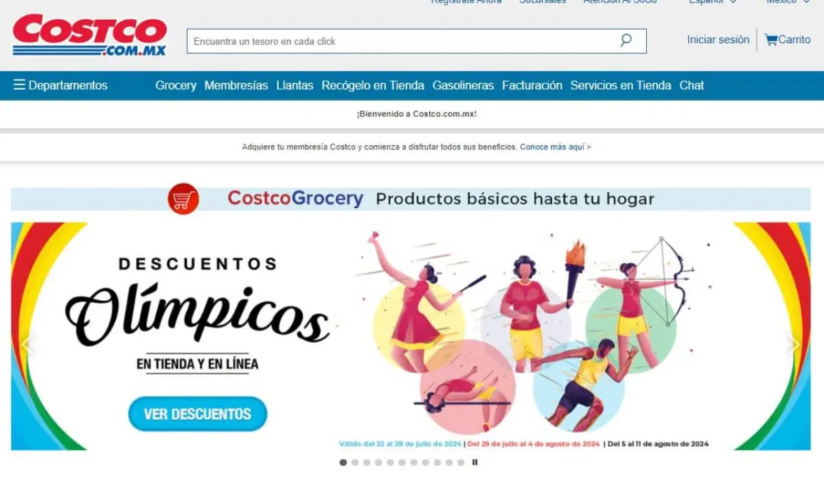 Ofertas en Costco en cuponera de Descuentos Olímpicos