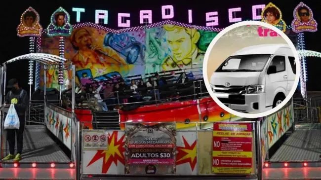 Ruta de las combis de la Feria de Chalco y horarios de salida. Foto: Cortesía