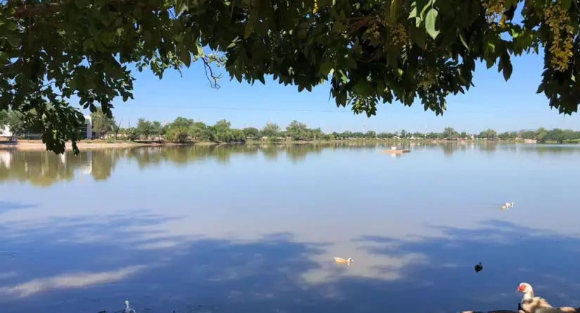 Laguna del Náinari panorámica. EXPRESO