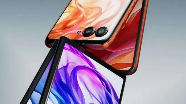 El nuevo Moto razr 50 es el smartphone plegable de la gama media que estabas esperando. Foto: Motorola
