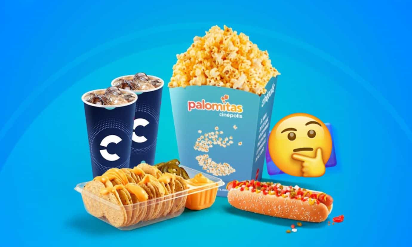 El Maxicombo Mix de Cinépolis, podría ser una opción para cuando no has comido. Foto: Cortesía