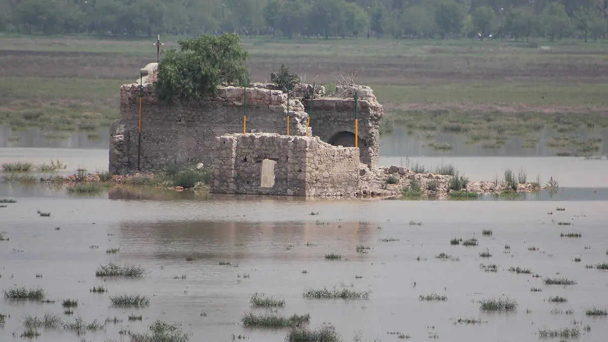 Revive con las lluvias la Presa El Palote en León, Guanajuato. Foto El Heraldo de León