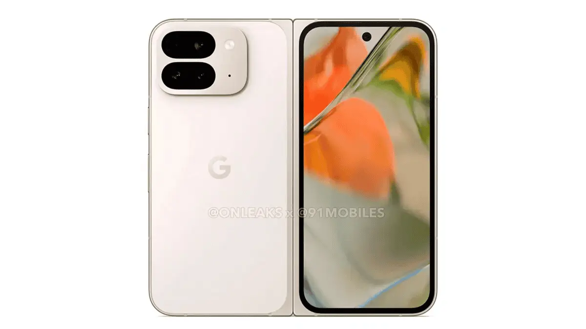 Primeras imágenes del Google Pixel 9 Pro Fold. Foto: OnLeaks