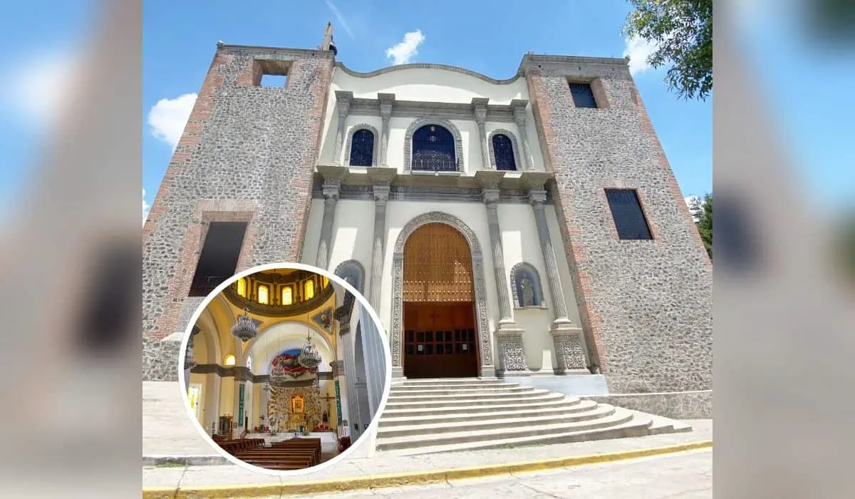 “Iglesia del Cielo” en Puebla, situada en lo más alto del cerro de San Juan