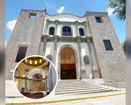 "Iglesia del Cielo" en Puebla, situada en lo más alto del cerro de San Juan