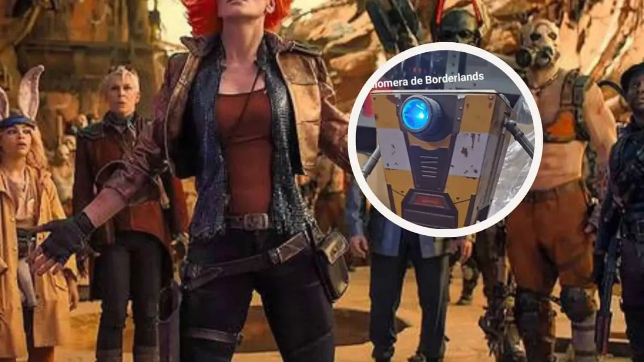 Una palomera de Claptraps, tiene Cinépolis como parte del estreno de Borderlands. Foto: Coleccionables de Cine/ Cortesía