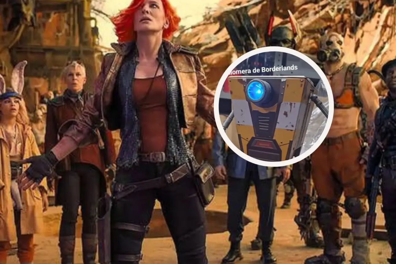 Una palomera de Claptraps, tiene Cinépolis como parte del estreno de Borderlands. Foto: Coleccionables de Cine/ Cortesía