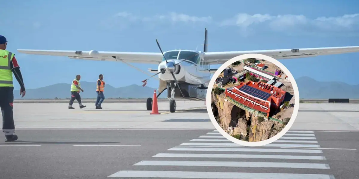 Los Mochis anuncia ruta de vuelo directa a Barrancas del Cobre, Chihuahua. Foto: Cortesía