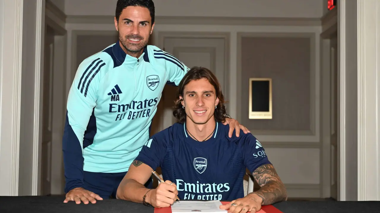 Riccardo Calafiori llega a los gunners | Imagen: @Arsenal