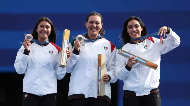 Arqueras mexicanas con medalla de bronce | Imagen: @juegosolimpicos