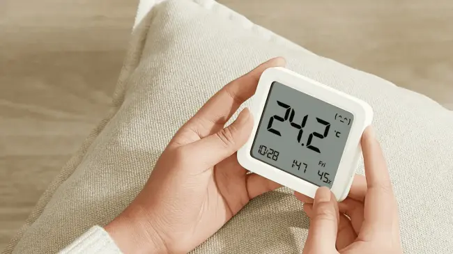Conoce el Xiaomi Smart Temperature and Humidity Monitor 3. Foto: Xiaomi