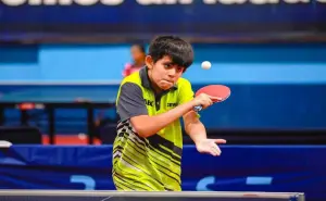 Gael Camarillo obtiene bronce en tenis de mesa en Campeonato Centroamericano U-13