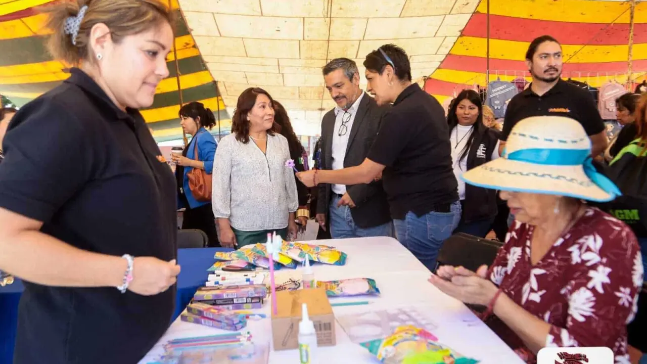 La Feria de Regreso a Clases 2024 en Ecatepec, en el Estado de México, promete descuentos. Foto: Cortesía