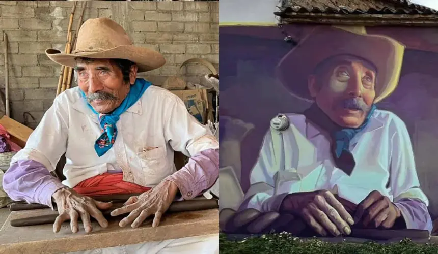 José Antonio es considerado uno de los 150 grandes maestros del arte popular mexicano. Fotos: Janín Nuz (Facebook)