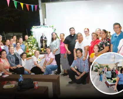 Veneran en Culiacán a San Benito Abad, Santo Patrono de Europa