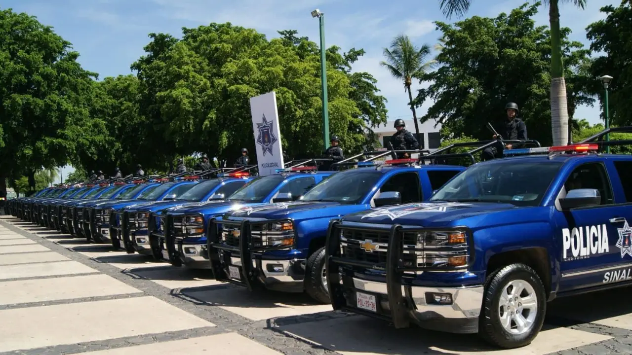Patrullas Policía Estatal Sinaloa
