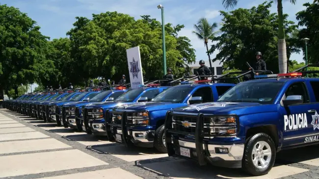 Patrullas Policía Estatal Sinaloa