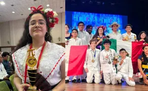 Conoce a Dana Karen, primera mujer yucateca en ganar medalla en Competencia de Matemáticas en la India