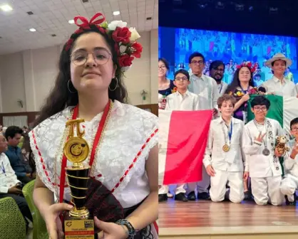 Conoce a Dana Karen, primera mujer yucateca en ganar medalla en Competencia de Matemáticas en la India