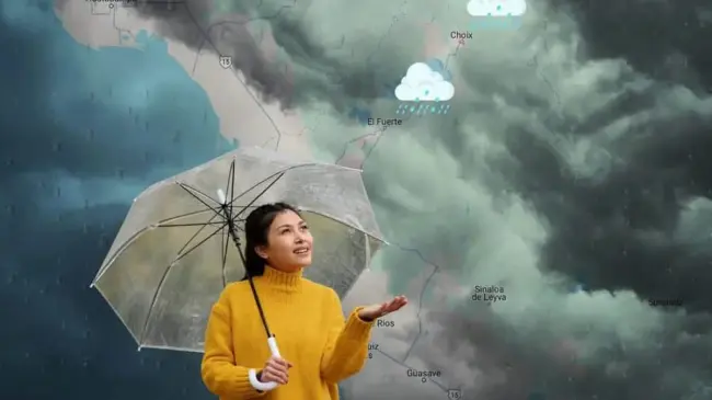 Lluvias en Sinaloa.