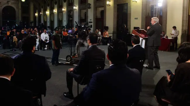 Andrés Manuel López Obrador, presidente de México.