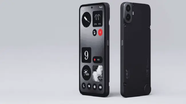 Este dispositivo incluye un sistema dual de cámaras. Foto: Nothing