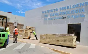 Ya llegó a Sinaloa el nuevo acelerador lineal que servirá para brindar tratamiento a pacientes oncológicos